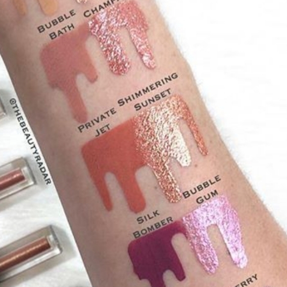 HUDA BEAUTY Makeup Private Jet Shimmering Sunset Matte Metal Melted